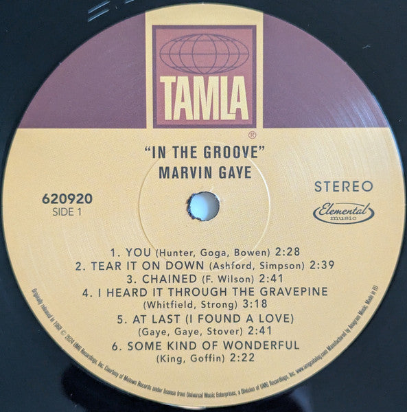 Marvin Gaye : In The Groove (LP, Album, Ltd, RE, 140)