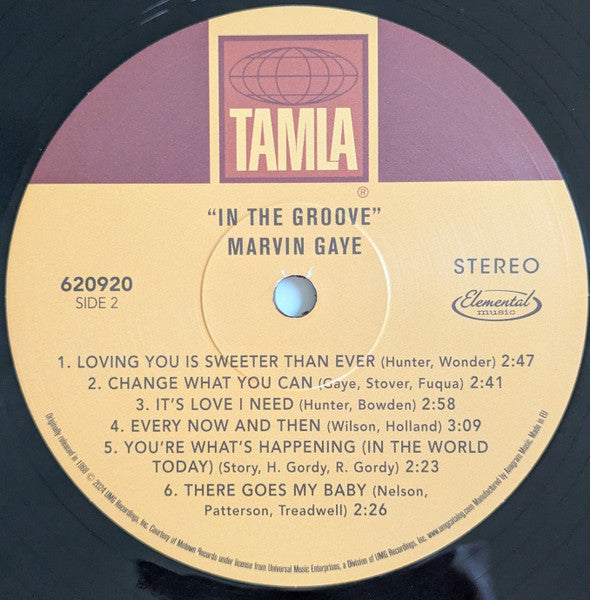 Marvin Gaye : In The Groove (LP, Album, Ltd, RE, 140)