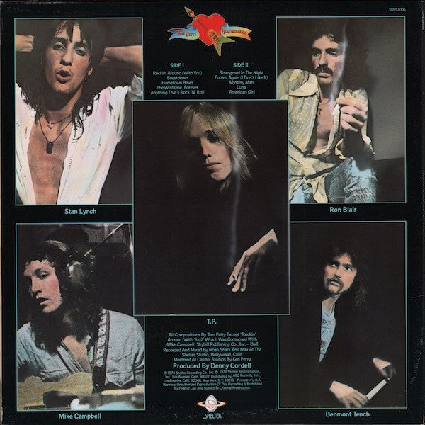 Tom Petty And The Heartbreakers : Tom Petty And The Heartbreakers (LP, Album, San)