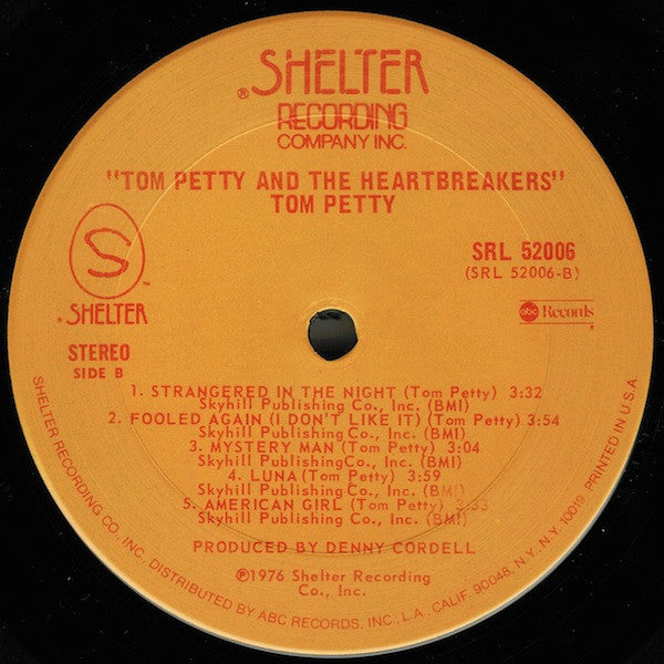 Tom Petty And The Heartbreakers : Tom Petty And The Heartbreakers (LP, Album, San)