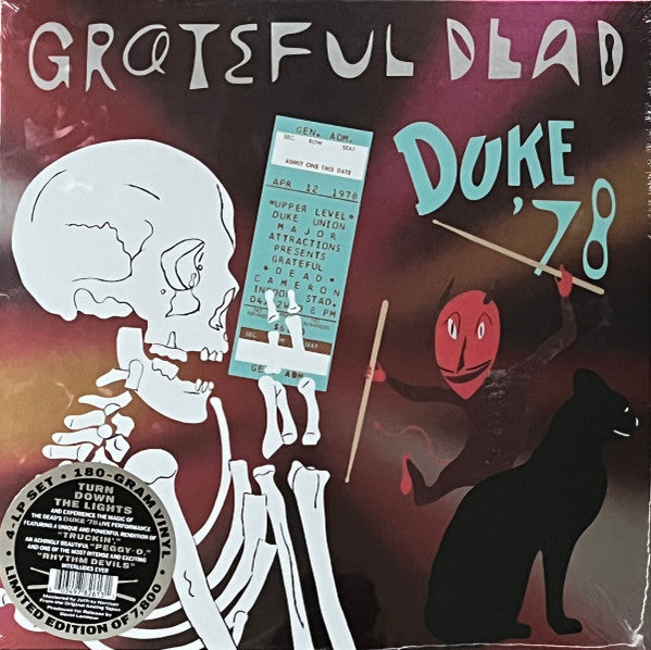 The Grateful Dead : Duke '78 (4xLP, Ltd, 180)