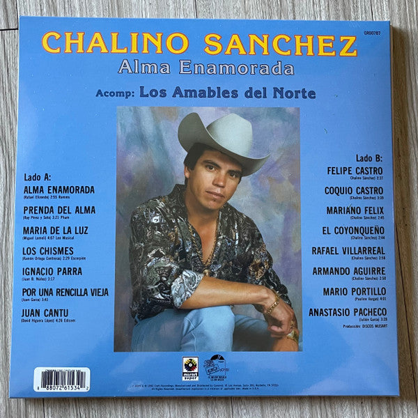 Chalino Sánchez : Alma Enamorada (LP, Album, RE, RM)
