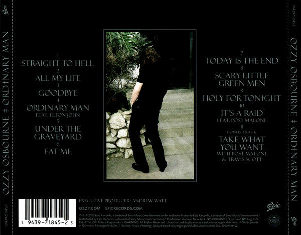 Ozzy Osbourne : Ordinary Man (CD, Album)