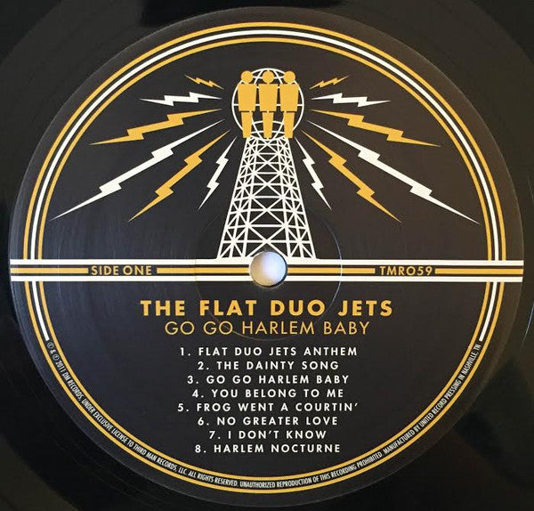 Flat Duo Jets : Go Go Harlem Baby (LP, Album, RE)