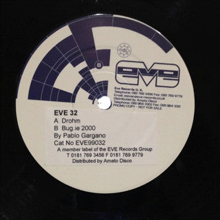 Pablo Gargano : Eve 32 (12", Promo)