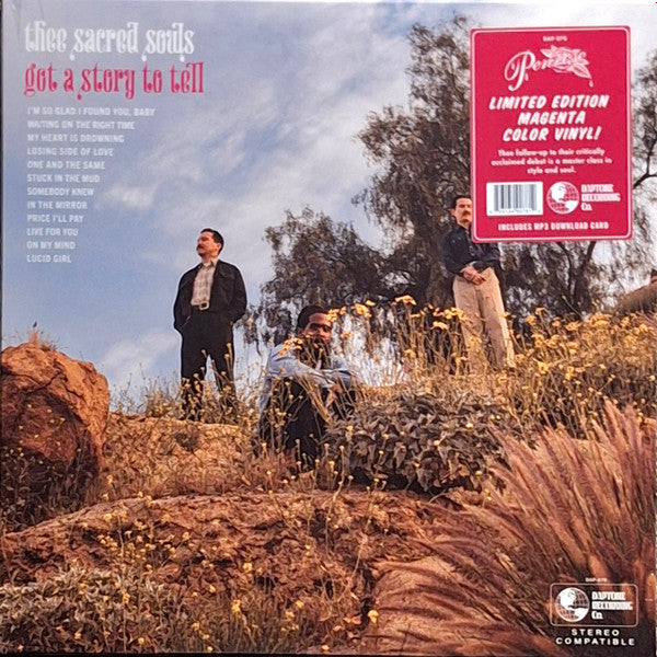 Thee Sacred Souls : Got A Story To Tell (LP, Album, Ltd, Mag)
