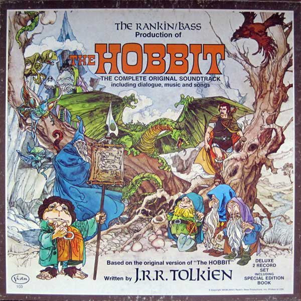 Unknown Artist : The Hobbit (The Complete Original Soundtrack) (2xLP, Album, Dlx, S/Edition + Box)
