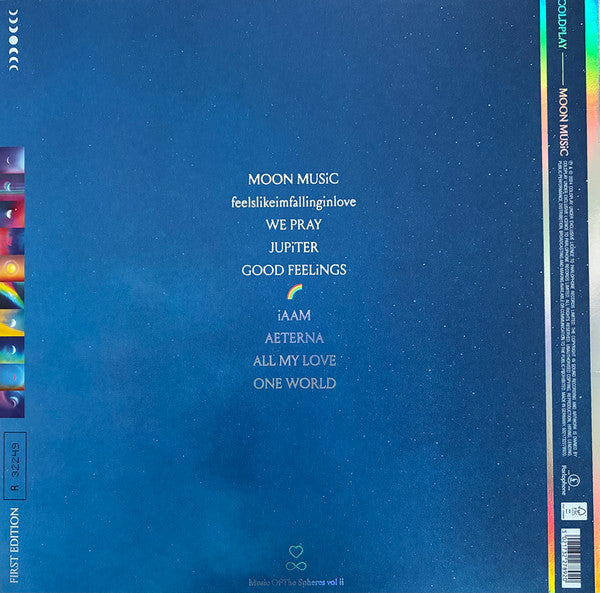 Coldplay : Moon Music (LP, Album, Ltd, Num, Fir)