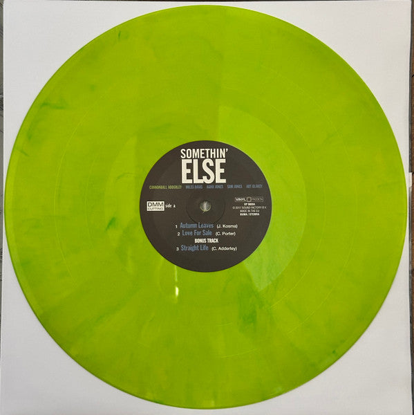 Cannonball Adderley : Somethin' Else (LP, Album, Ltd, RE, RM, Yel)
