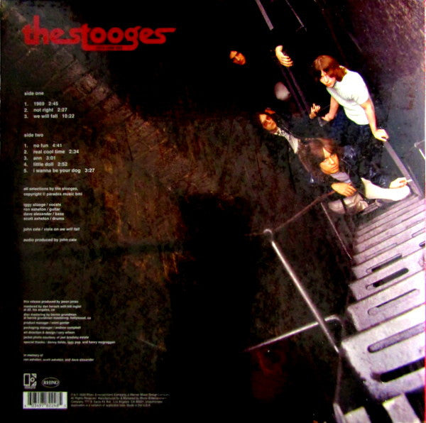 The Stooges : The Stooges (John Cale Mix) (LP, Album, RE, RM, Tra)