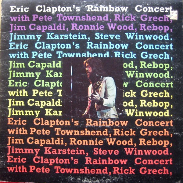 Eric Clapton : Eric Clapton's Rainbow Concert (LP, Album, MO )