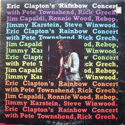 Eric Clapton : Eric Clapton's Rainbow Concert (LP, Album, MO )