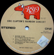 Eric Clapton : Eric Clapton's Rainbow Concert (LP, Album, MO )