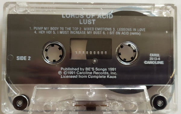 Lords Of Acid :  Lust (Cass, Album, Cle)