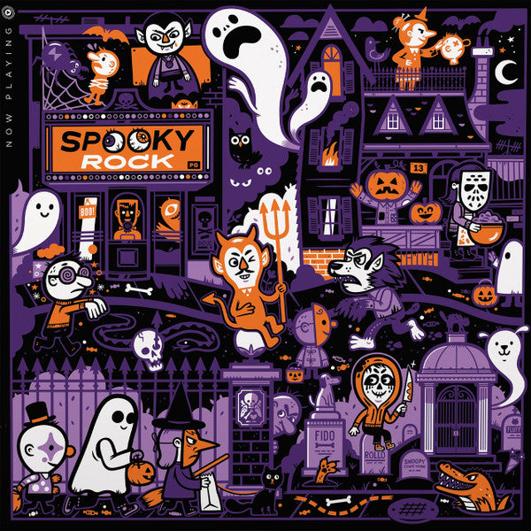 Various : Now Playing: Spooky Rock (LP, Comp, S/Edition)