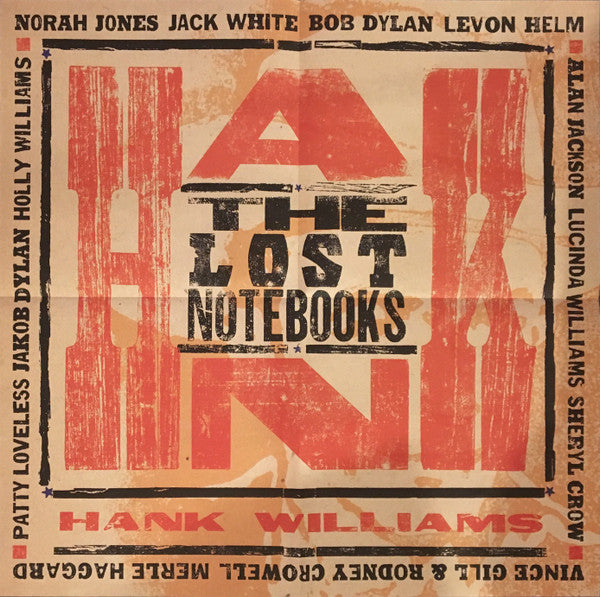 Various : The Lost Notebooks Of Hank Williams (LP, Album, 180 + CD, Album)