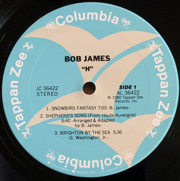 Bob James : H (LP, Album, Pit)