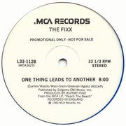 The Fixx : One Thing Leads To Another (12", Single, Promo, Blu)