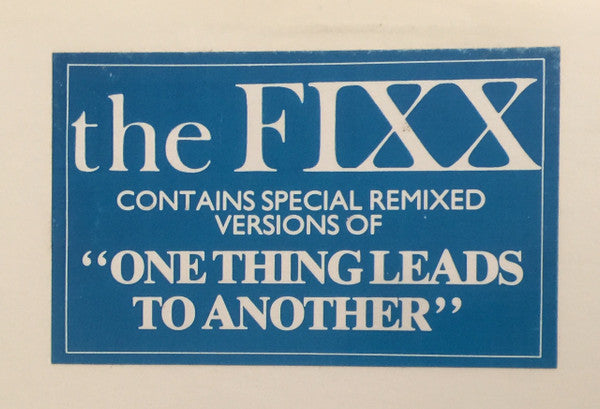The Fixx : One Thing Leads To Another (12", Single, Promo, Blu)