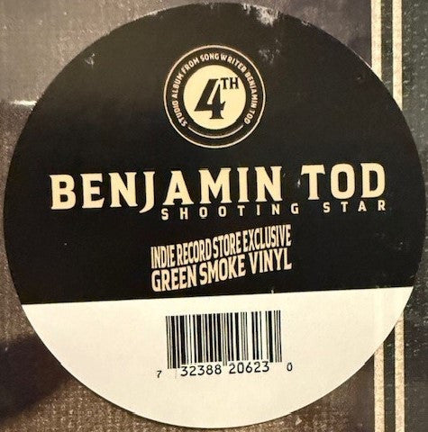 Benjamin Tod : Shooting Star (LP, Album, Gre)