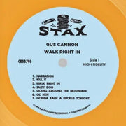 Gus Cannon : Walk Right In (LP, Album, Club, RE, Yel)