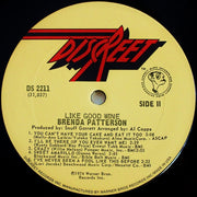 Brenda Patterson : Like Good Wine (LP, Album)