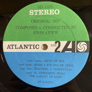 John Lewis (2) : Original Sin: Music For Ballet Composed By John Lewis (LP)
