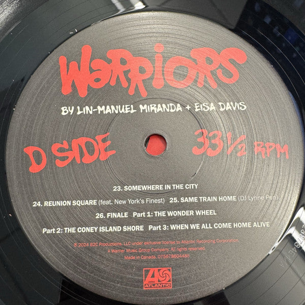 Lin-Manuel Miranda, Eisa Davis : Warriors (2xLP, Album)