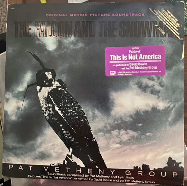 Pat Metheny Group : The Falcon And The Snowman (Original Motion Picture Soundtrack) (LP, Album, Jac)