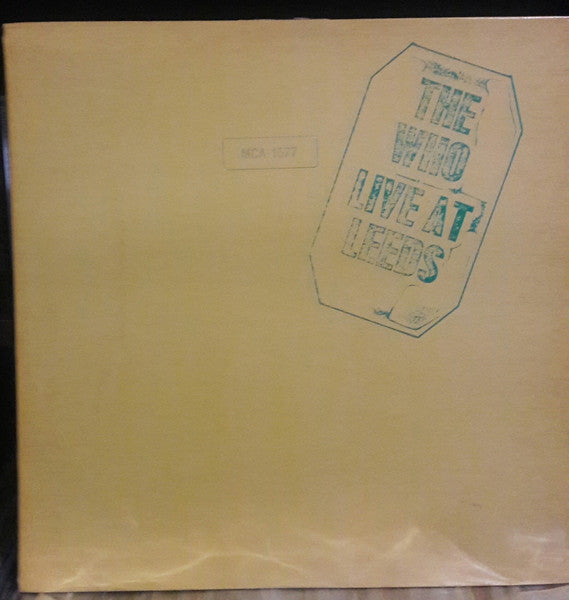 The Who : Live At Leeds (LP, Album, RE)