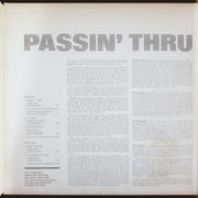 The New Amazing Chico Hamilton Quintet* : Passin' Thru (LP, Album)