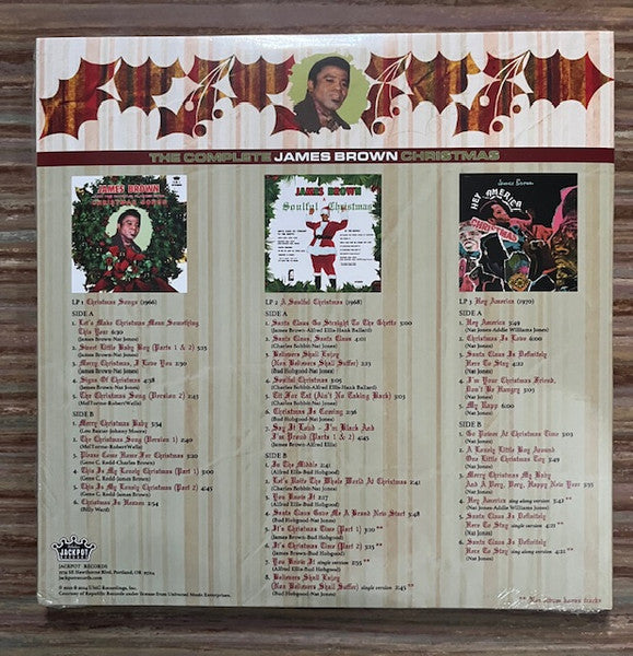 James Brown : The Complete James Brown Christmas (LP, Album, RE + LP, Album, RE + LP, Album, RE + Co)