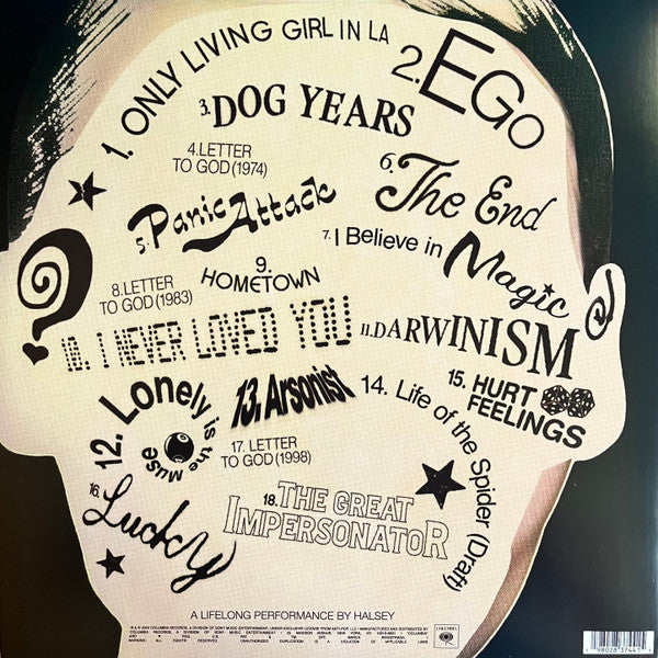 Halsey : The Great Impersonator (2xLP, Album, Ltd, Whi)