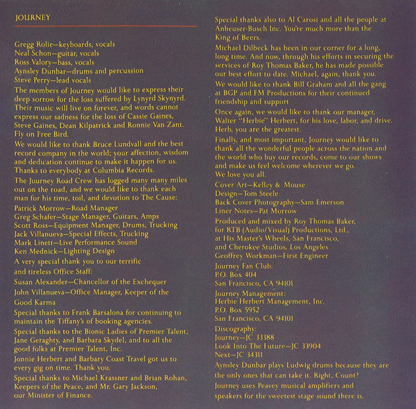 Journey : Infinity (CD, Album, RE)
