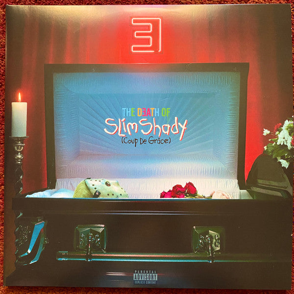Eminem : The Death Of Slim Shady (Coup De Grâce) (LP, Sea + LP, Rub + Album, Ltd)