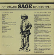 Ralph Harrison : Colorado Sage By Jess Bell (7")