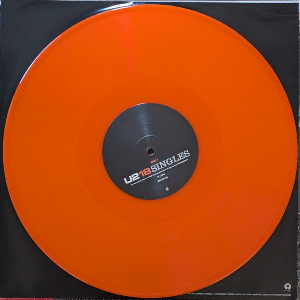 U2 : U218 Singles (2xLP, Comp, Ltd, RE, Ora)