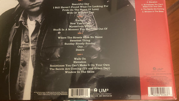 U2 : U218 Singles (2xLP, Comp, Ltd, RE, Ora)