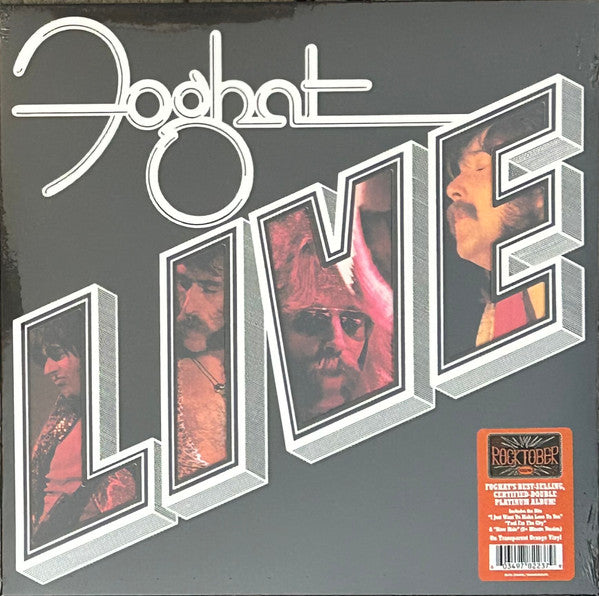 Foghat : Live (LP, Album, Ltd, RE, Tra)