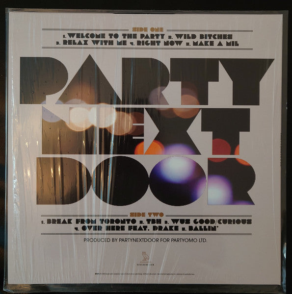 PARTYNEXTDOOR : Partynextdoor (LP, Album, RE)