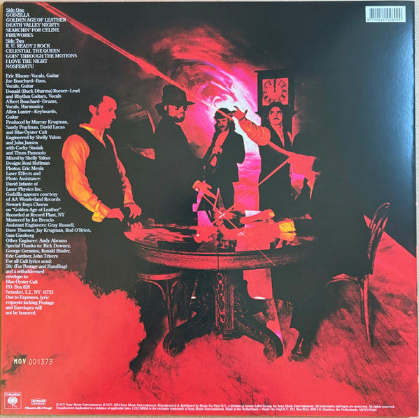 Blue Öyster Cult : Spectres (LP, Album, Ltd, Num, RE, Red)