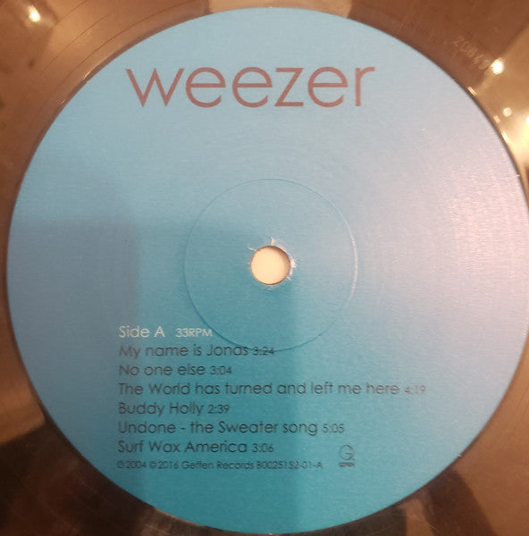 Weezer : Weezer (LP, Album, RE, RM, Blu)