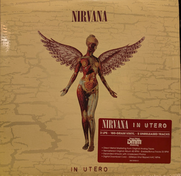 Nirvana : In Utero (2x12", Album, RE, RM + LP + 20t)