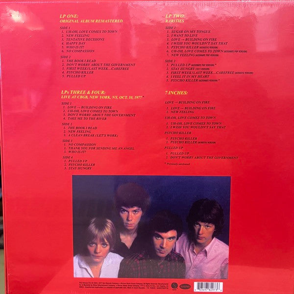 Talking Heads : Talking Heads: 77 (LP, Album, RE, RM + LP, Comp + 2xLP + 7", Single, )