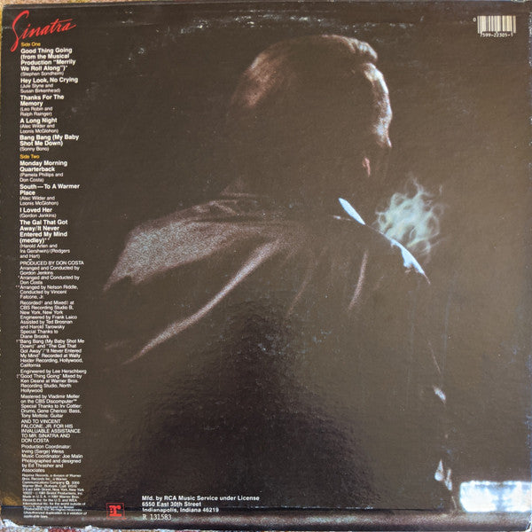 Frank Sinatra : She Shot Me Down (LP, Album, Club)