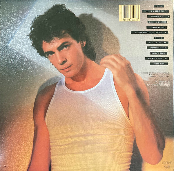 Rick Springfield : Working Class Dog (LP, Album, Ind)
