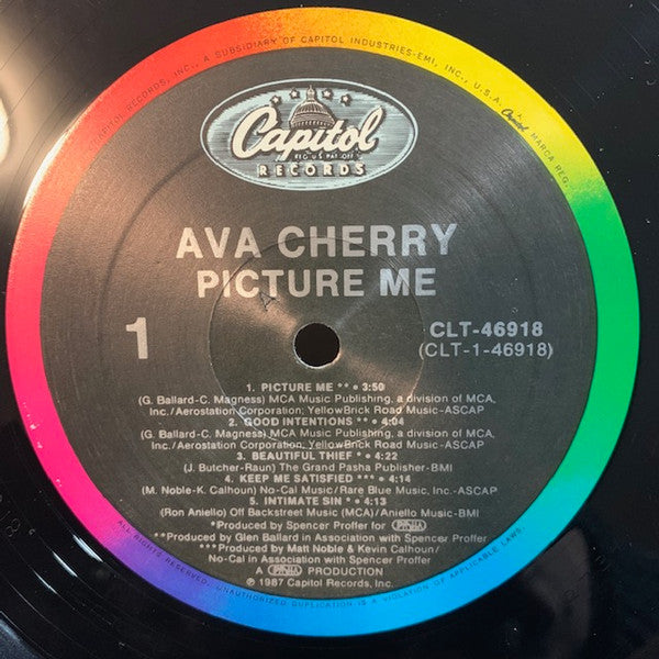 Ava Cherry : Picture Me (LP, Album)
