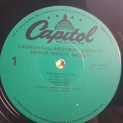 The Cannonball Adderley Quintet : Mercy, Mercy, Mercy! - Live At "The Club" (LP, RE)