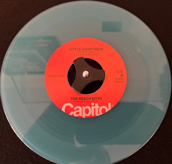 The Beach Boys : Little Saint Nick / Auld Lang Syne (7", Single, Ice)