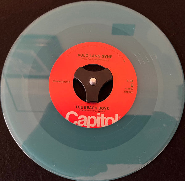 The Beach Boys : Little Saint Nick / Auld Lang Syne (7", Single, Ice)